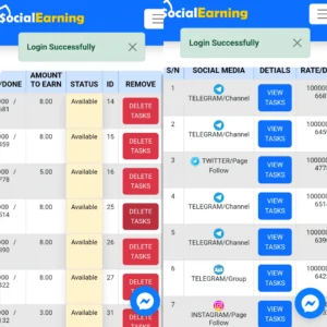 Socialearning tasks 