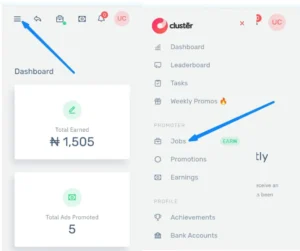 How to start earning on ads cluster 