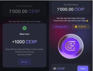 Cex.io power tap 