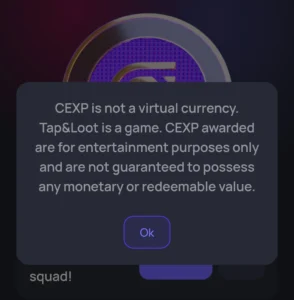 Is cex.io power tap game legit?