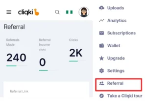 How Cliqki Referral program works 