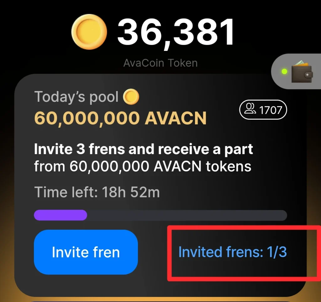 Avacoin referral campaign 