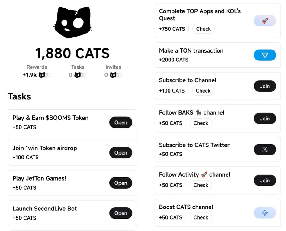 Cats Airdrop bot