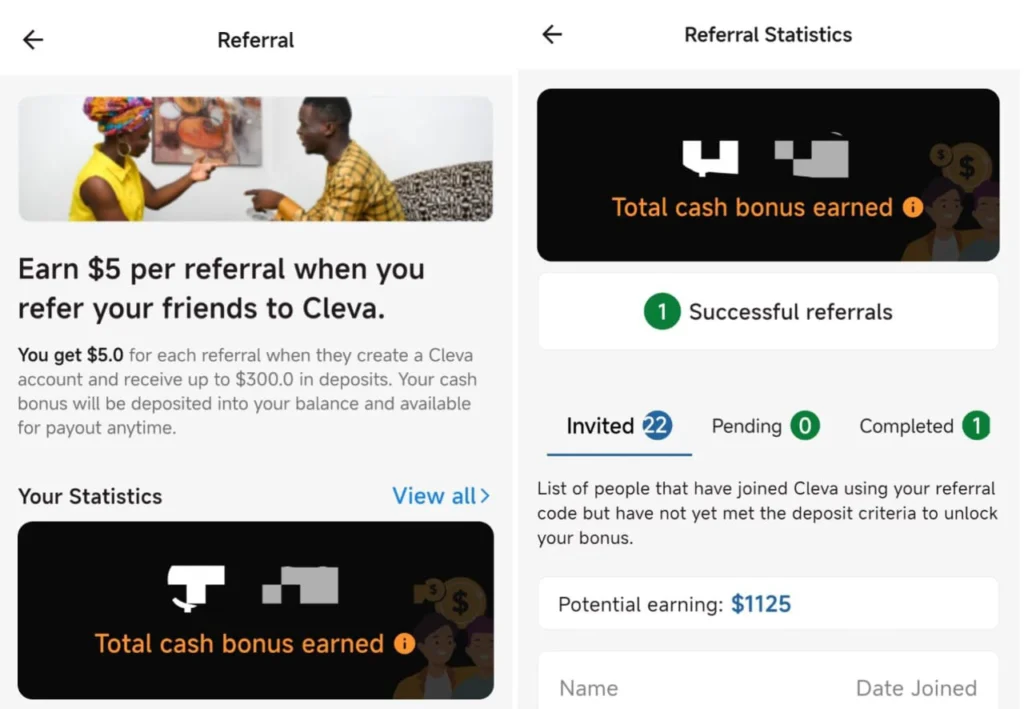 Cleva referral program 