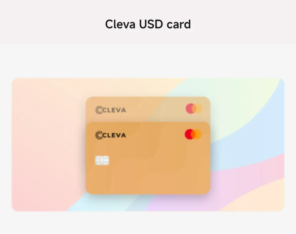 Cleva virtual card 