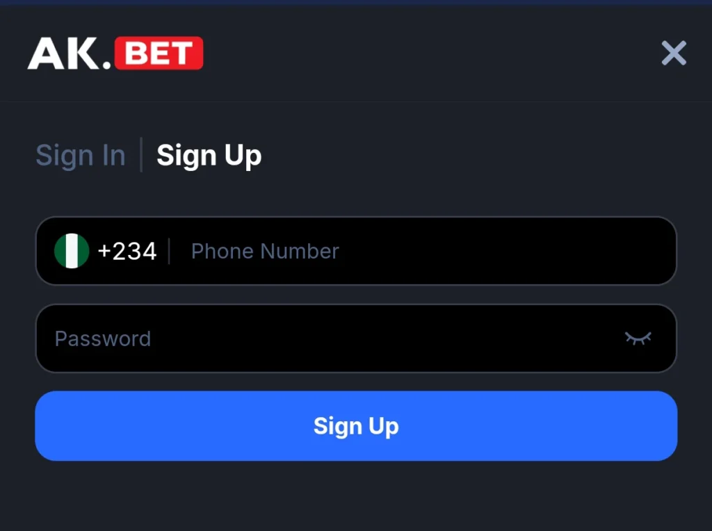 Ak.bet sign up 