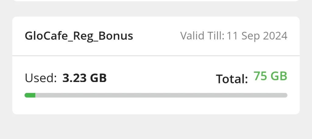 How long does glo 75gb data last?
