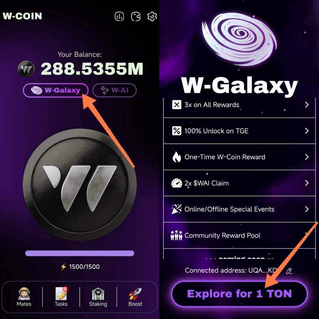 W-coin W-Galaxy 