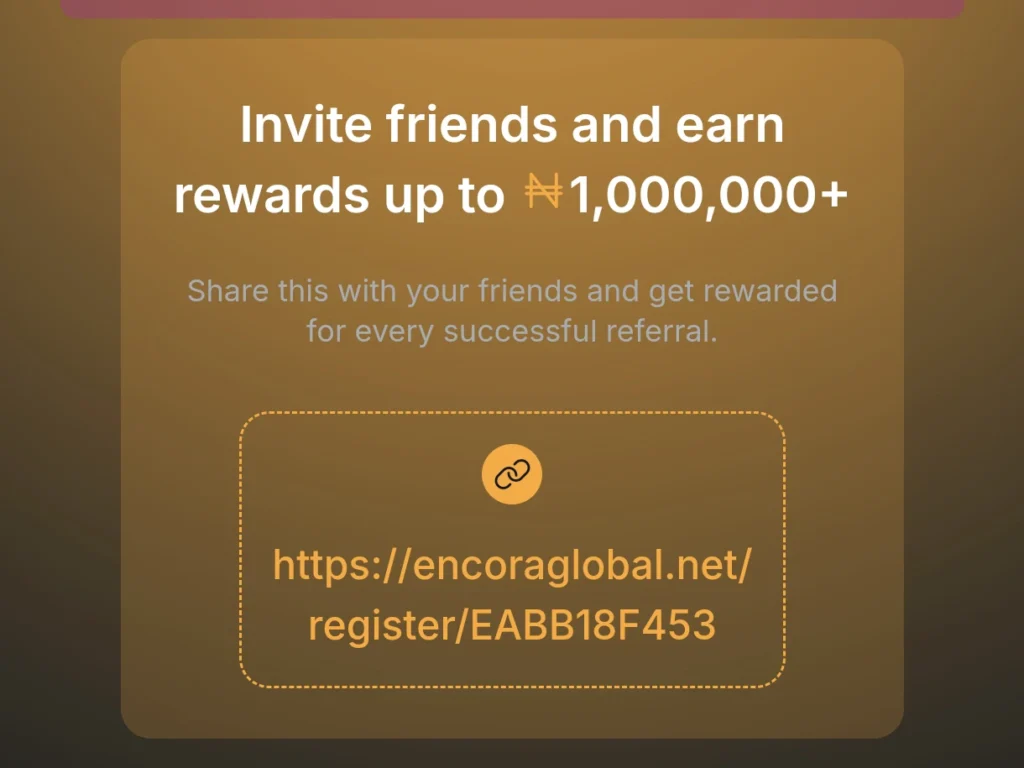 Encoraglobal referral program 