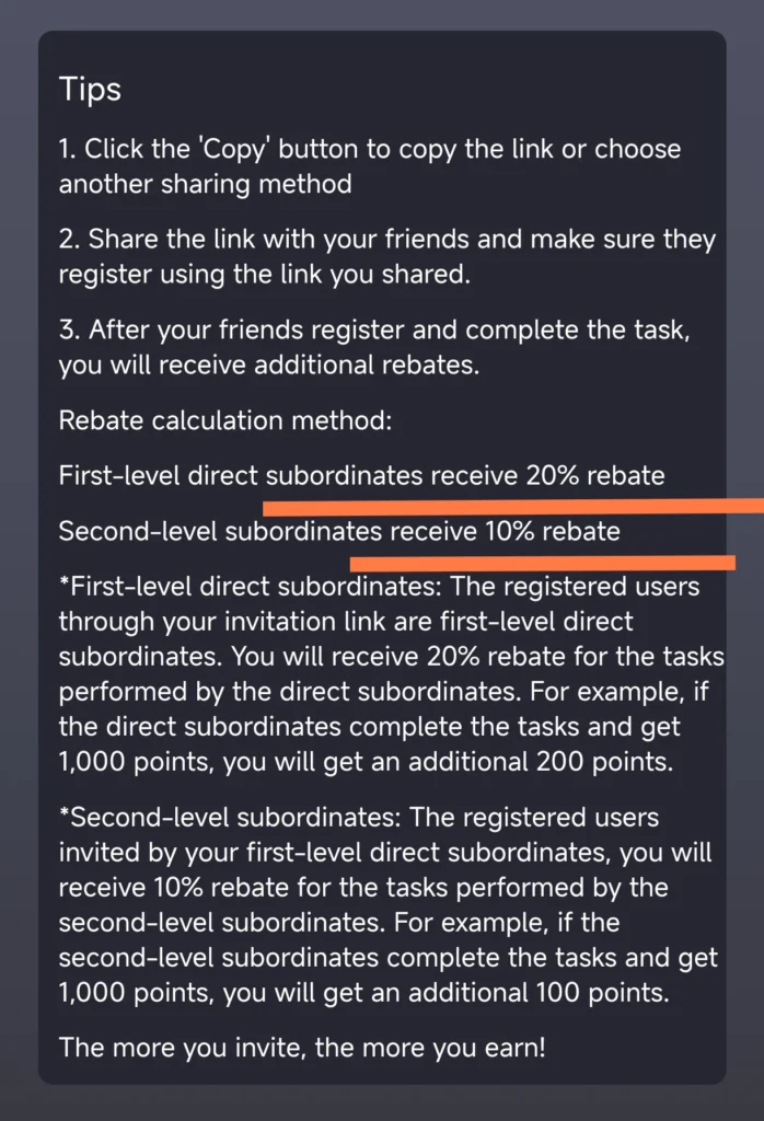 Fortune task referral program 